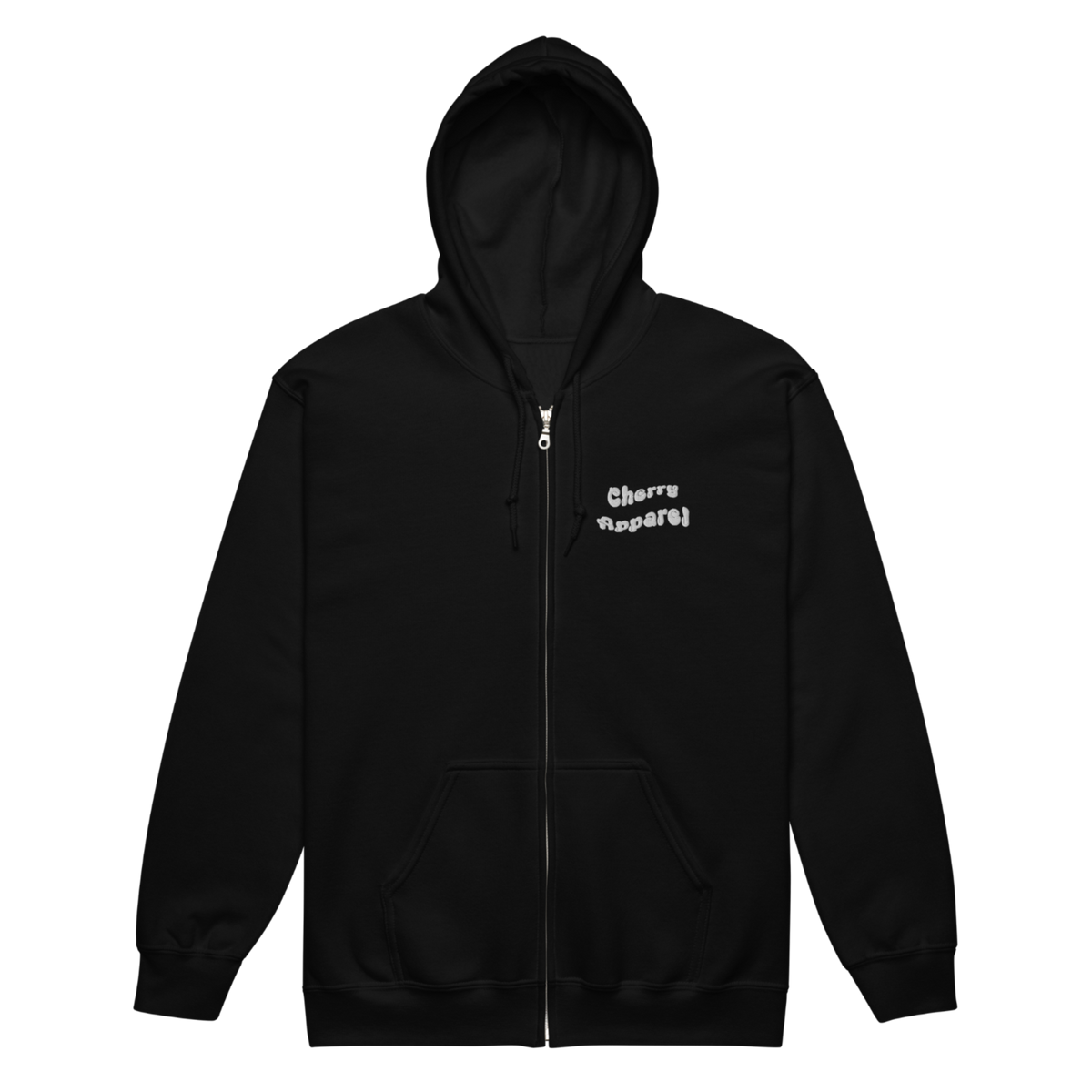 Cherry Soft-Touch Zip-up Hoodie
